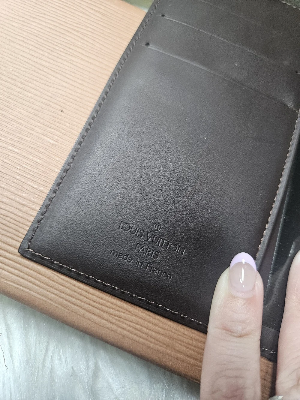 Louis Vuitton PM Agenda Dark Brown Epi Moka With Box & Inserts